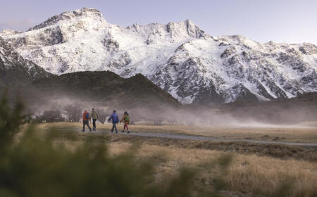 234676 hooker valley track aorakimount cook national park