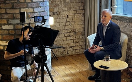 Filming Akiaki content at the Hotel Britomart