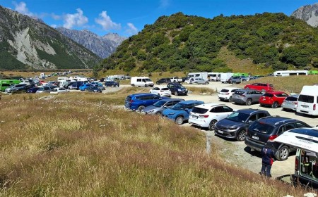 Mt Cook car park image